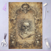 Design der Serie Gothic Junk Journal 6 Seidenpapier (Basteln)