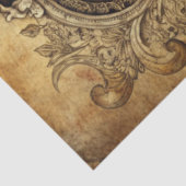 Design der Serie Gothic Junk Journal 6 Seidenpapier (Ausschnitt)