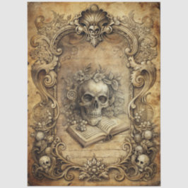 Design der Serie Gothic Junk Journal 6 Seidenpapier