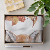 Design der Serie "Herbst" und "Blumen" 38 Seidenpapier (Geschenk)