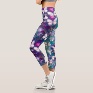 Design der Serie "Mystic Butterfly" 1 Capri Leggings