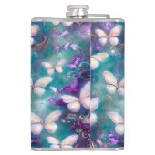 Design der Serie "Mystic Butterfly" 1 Flachmann (Rückseite)