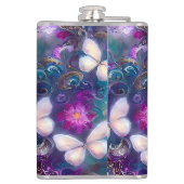 Design der Serie "Mystic Butterfly" 1 Flachmann (Rückseite)