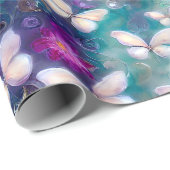 Design der Serie "Mystic Butterfly" 1 Geschenkpapier (Rolleneckpunkt)