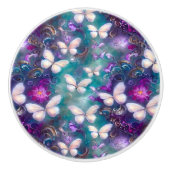 Design der Serie "Mystic Butterfly" 1 Keramikknauf (Vorderseite)