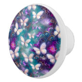 Design der Serie "Mystic Butterfly" 1 Keramikknauf (Rechts)