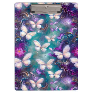 Design der Serie "Mystic Butterfly" 1 Klemmbrett