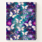 Design der Serie "Mystic Butterfly" 1 Notizblock (Rückseite)