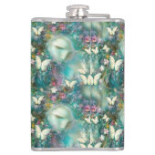 Design der Serie "Mystic Butterfly" 3 Flachmann (Rückseite)