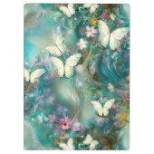 Design der Serie "Mystic Butterfly" 3 Klemmbrett (Rückseite)