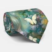 Design der Serie "Mystic Butterfly" 3 Krawatte (Gerollt)