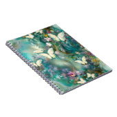 Design der Serie "Mystic Butterfly" 3 Notizblock (Rechte Seite)