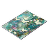 Design der Serie "Mystic Butterfly" 3 Notizblock (Linke Seite)