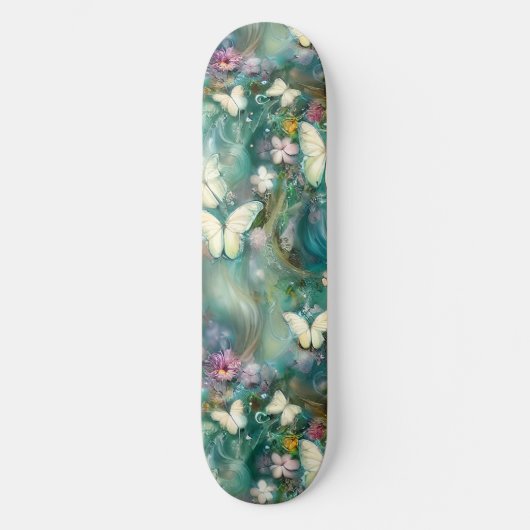 Design der Serie "Mystic Butterfly" 3 Skateboard (Vorderseite)