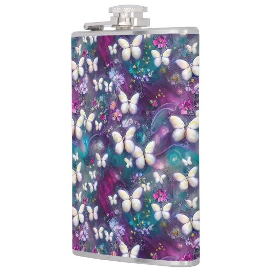 Design der Serie "Mystic Butterfly" 5 Flachmann (Links)