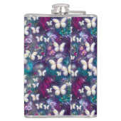 Design der Serie "Mystic Butterfly" 5 Flachmann (Rückseite)