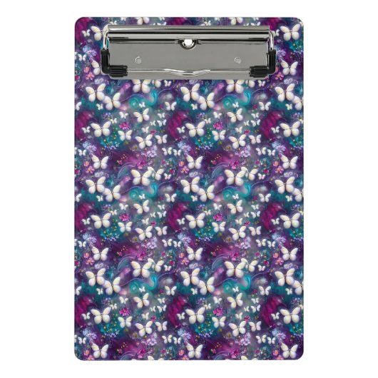 Design der Serie "Mystic Butterfly" 5 Mini Klemmbrett (Vorderseite)