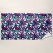 Design der Serie "Mystic Butterfly" 5 Strandtuch (Vorderseite)