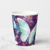 Design der Serie "Mystic Butterfly" 7 Pappbecher (Vorderseite)