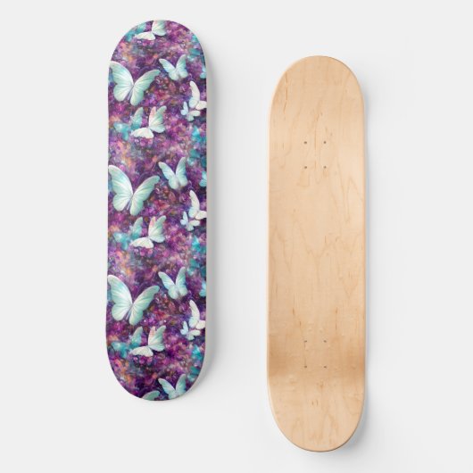 Design der Serie "Mystic Butterfly" 7 Skateboard (Vorderseite)