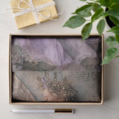 Design der Serie "Mystical Lavendel" #1 Seidenpapier (Geschenk)