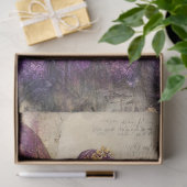 Design der Serie "Mystical Lavendel" #9 Seidenpapier (Geschenk)