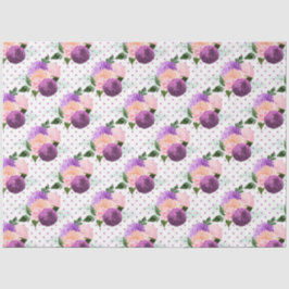 Design der Serie Peach, Pink and Lavender 10 Seidenpapier