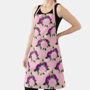 Design der Serie Peach, Pink und Lavendel 11 Schürze