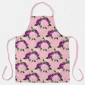 Design der Serie Peach, Pink und Lavendel 11 Schürze (Vorderseite)