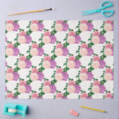 Design der Serie Peach, Pink und Lavendel 12 Seidenpapier (Basteln)