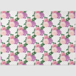 Design der Serie Peach, Pink und Lavendel 12 Seidenpapier