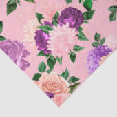 Design der Serie Peach, Pink und Lavendel 5 Seidenpapier (Ausschnitt)