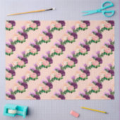 Design der Serie Peach, Pink und Lavendel 7 Seidenpapier (Basteln)