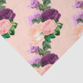 Design der Serie Peach, Pink und Lavendel 7 Seidenpapier (Ausschnitt)