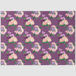 Design der Serie Peach, Pink und Lavender 6 Seidenpapier