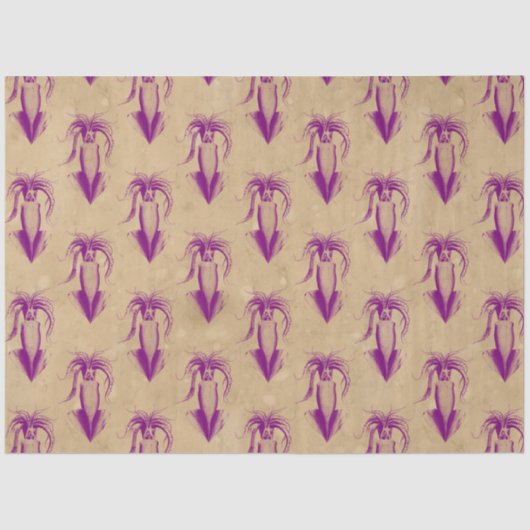 Design der Serie Salt Hexe Grimore 7 Seidenpapier (Vorderseite)