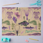 Design der Serie Salt Witch Grimore 14 Seidenpapier (Basteln)