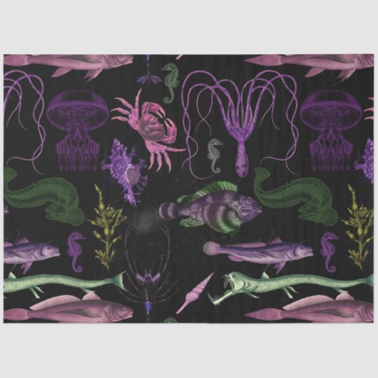 Design der Serie Salt Witch Grimore 15 Seidenpapier (Vorderseite)