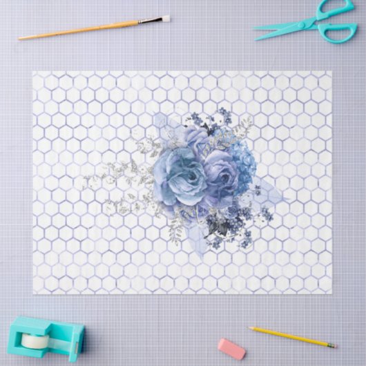 Design der Serie "Serenity Bee" 31 Seidenpapier (Basteln)