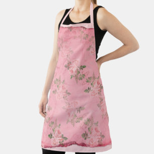 Design der Serie Shabby Floral Pink 9 Schürze