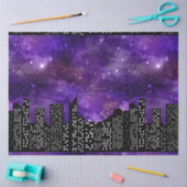 Design der Serie Starry Skyline 10 Seidenpapier (Basteln)