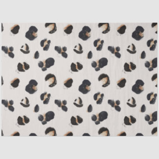 Design der Serie "Tropical Animal Print and Green" Seidenpapier