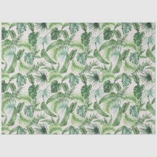 Design der Serie Tropical Animal Print & Greenery  Seidenpapier