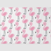 Design der Serie Tropical Flamingo 3 Seidenpapier (Vorderseite)