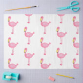 Design der Serie Tropical Flamingo 8 Seidenpapier (Basteln)