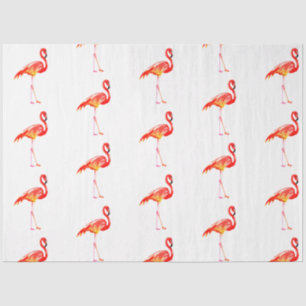 Design der Serie Watercolor Flamingo 5 Seidenpapier