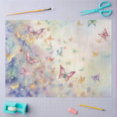Design der Serie "Whimsical Butterfly" 11 Seidenpapier (Basteln)