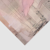 Design der Serie "Whimsical Pink Angel" #11 Seidenpapier (Ausschnitt)