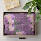 Design der Serien Peach, Pink und Lavendel 15 Seidenpapier (Geschenk)