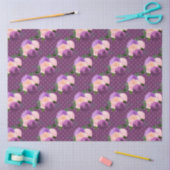 Design der Serien Peach, Pink und Lavendel 15 Seidenpapier (Basteln)